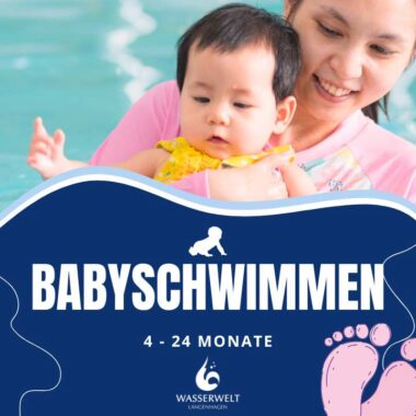 Babyschwimmen Gemeinsam (4 bis 24 Monate)