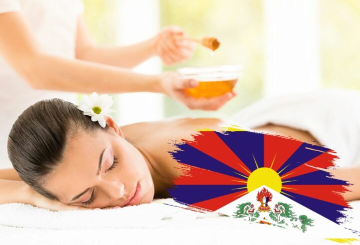 Russisch-tibetische Honigmassage